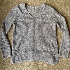 Cozy Gray Knit Sweater